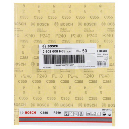 BOSCH Brusný papír C355 2608608H65