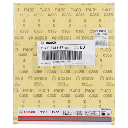 BOSCH Brusný papír C355 2608608H67
