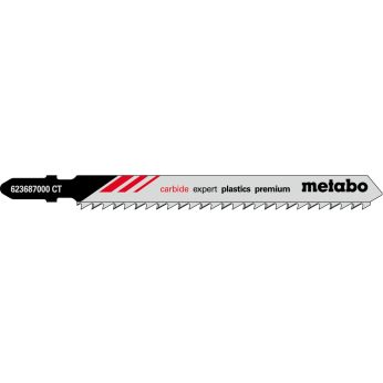 METABO 3 plátky pro přímočaré pily "expert plastics premium" 91/ 3,3 mm, HM 623687000