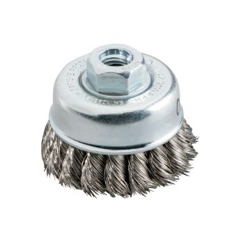METABO Hrncový kartáč 65x0,5 mm/ 5/8", ocelový drát, zkroucený, tloušťka drátu 0,50 mm 623804000