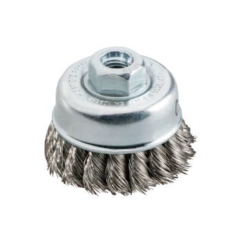 METABO Hrncový kartáč 65x0,35 mm/ 5/8", drát z nerezové oceli, zkroucený, nerezavějící, tloušťka drátu 0,35 mm 623805000