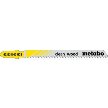 METABO 3 plátky pro přímočaré pily "clean wood" 74/ 2,5 mm, HCS 623961000