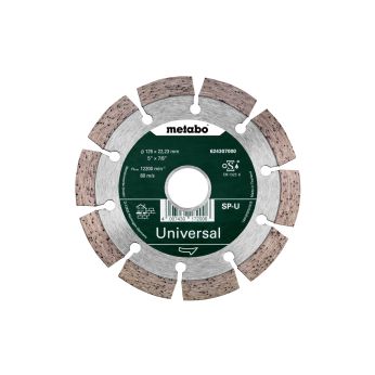 METABO Diamantový řezný kotouč 125x22,23mm, SP-U, Univerzální SP 624307000