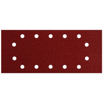 METABO 10 brusných kotoučů 115x280 mm, P80, dřevo a kov, řada „professional“, 14 otvorů, k upnutí, pro vibrační brusku 624493000