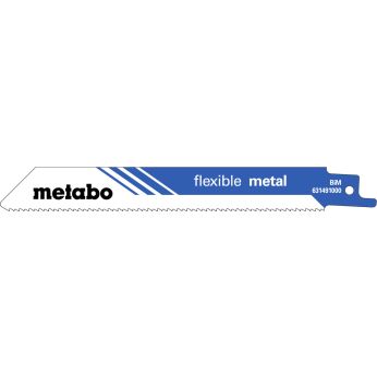 METABO 25 plátků pro pily ocasky "flexible metal" 150 x 0,9 mm, BiM, 1,8 mm/ 14 TPI 628253000