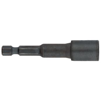 METABO Vložka nástrčného klíče (šestihranná stopka 1/4"), velikost klíče 10 mm, magnetická, délka 65 mm, rázuvzdorná 628845000