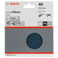 BOSCH Brusný papír F550, balení 5 ks 2608608Y03