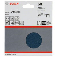 BOSCH Brusný papír F550, balení 5 ks 2608608Y05