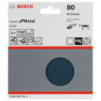 BOSCH Brusný papír F550, balení 5 ks 2608608Y06