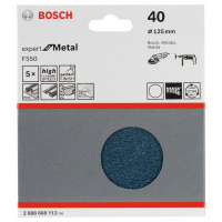 BOSCH Brusný papír F550, balení 5 ks 2608608Y12
