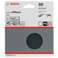 BOSCH Brusný papír F550, balení 5 ks 2608608Y14
