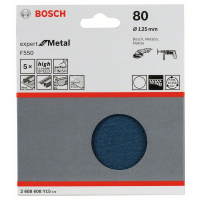 BOSCH Brusný papír F550, balení 5 ks 2608608Y15