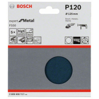 BOSCH Brusný papír F550, balení 5 ks 2608608Y17
