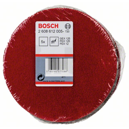 BOSCH Lešticí plsť, 5 ks 2608612005