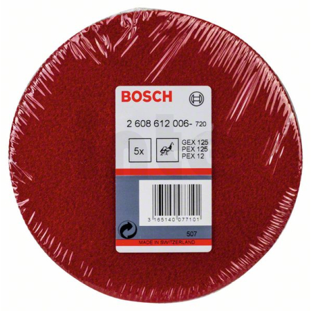 BOSCH Lešticí plsť, 5 ks 2608612006