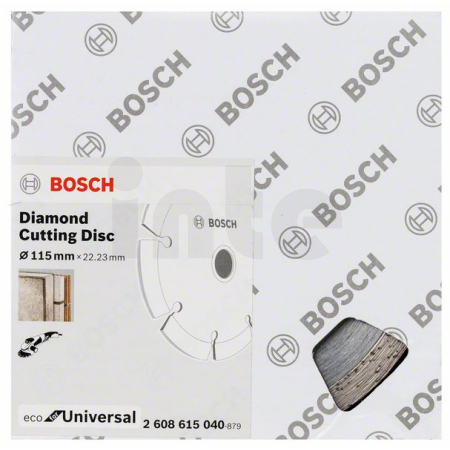 BOSCH Diamantový dělicí kotouč ECO For Universal 2608615040