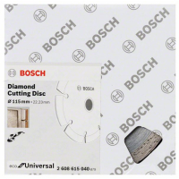 BOSCH Diamantový dělicí kotouč ECO For Universal 2608615040
