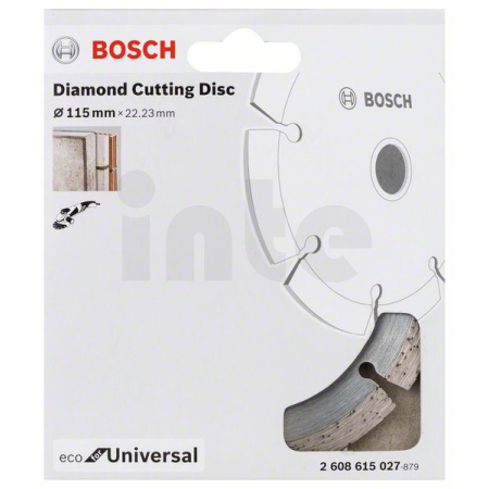 BOSCH Diamantový dělicí kotouč ECO For Universal 2608615027