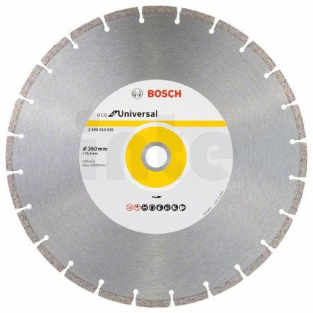 BOSCH Diamantový dělicí kotouč ECO For Universal 2608615035