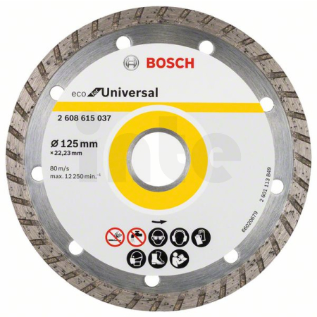 BOSCH Diamantový dělicí kotouč ECO For Universal 2608615037