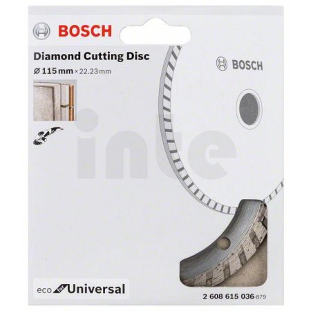 BOSCH Diamantový dělicí kotouč ECO For Universal 2608615036