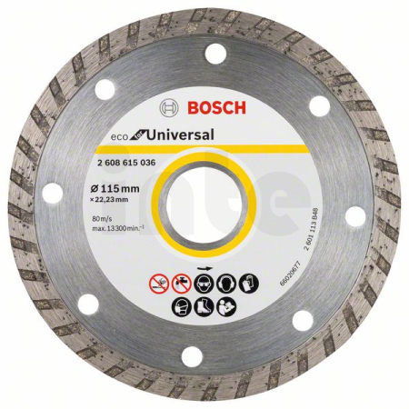 BOSCH Diamantový dělicí kotouč ECO For Universal 2608615046