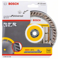 BOSCH Diamantový dělicí kotouč Standard for Universal 125 × 22,23 2608615059