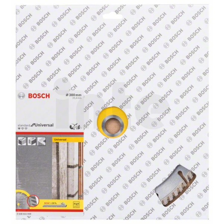 BOSCH Diamantový dělicí kotouč Standard for Universal 300 × 25,4 2608615069