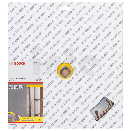 BOSCH Diamantový dělicí kotouč Standard for Universal 350 × 25,4 2608615071