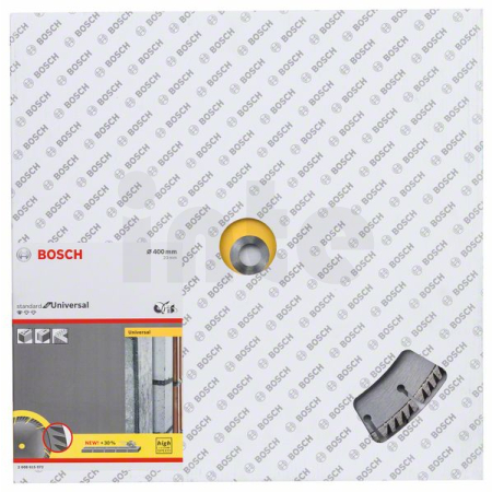 BOSCH Diamantový dělicí kotouč Standard for Universal 400 × 20 2608615072