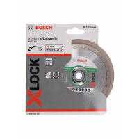 BOSCH Diamantový řezný kotouč Standard for Ceramic systému X-LOCK, 115×22,23×1,6×7 2608615137