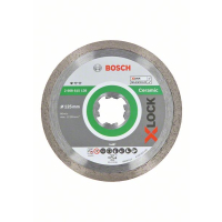 BOSCH Diamantový řezný kotouč Standard for Ceramic systému X-LOCK, 125×22,23×1,6×7 2608615138