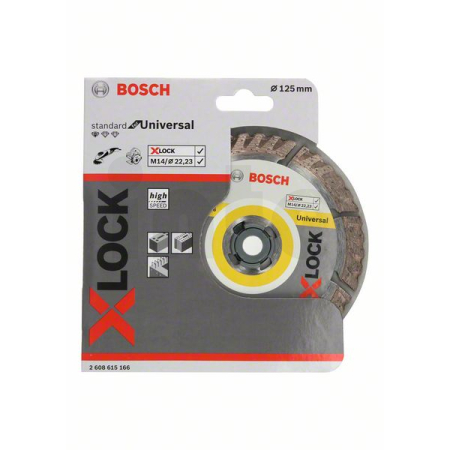 BOSCH X-LOCK Standard for Universal, 125×22,23×2×10 2608615166