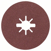 BOSCH Fíbrové brusné kotouče Expert for Metal systému X-LOCK, Ø 125 mm, G 80, R444, 1 kus 2608619174