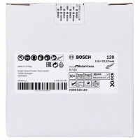 BOSCH Fíbrový kotouč Best for Metal + Inox systému X-LOCK, 115 mm, G120, otvor ve tvaru hvězdy, R780 2608619182