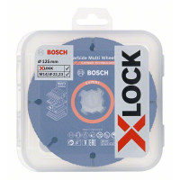 BOSCH Sada řezných a lamelových kotoučů X-LOCK CMW, 125 mm 2608619374