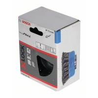 BOSCH Hrnkový kartáč systému X-LOCK, copánkový, 75, nerezová ocel 2608620727