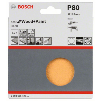 BOSCH 10dílná sada brusných papírů C470 2608605428