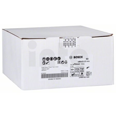 BOSCH Fíbrový brusný kotouč R780, Best for Metal + Inox 2608621618