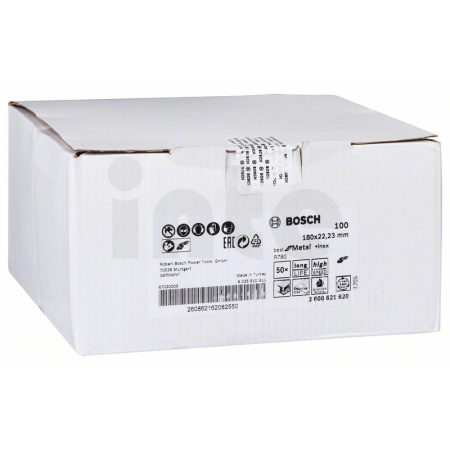 BOSCH Fíbrový brusný kotouč R780, Best for Metal + Inox 2608621620