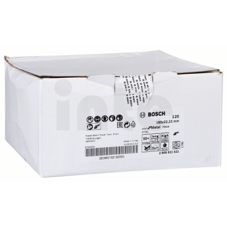 BOSCH Fíbrový brusný kotouč R780, Best for Metal + Inox 2608621621