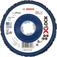 BOSCH X-LOCK čisticí kotouč N377 Metal 125 mm, 22,23 mm 2608621833