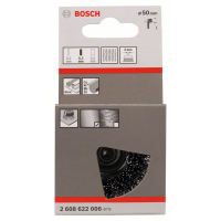 BOSCH Hrnkový kartáč, zvlněný drát, 50×0,3 mm, ocel 2608622006