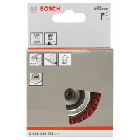 BOSCH Hrnkový kartáč 75×1 mm s nylonovými štětinami 2608622051