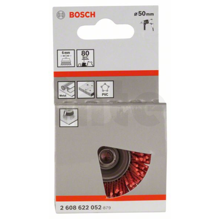 BOSCH Hrnkový kartáč 50×1 mm s nylonovými štětinami 2608622052