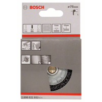 BOSCH Kotoučový drátěný kartáč, zvlněný drát, 75×0,3 mm, ocel 2608622053