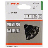 BOSCH Hrnkový kartáč, copánkový, 75, nerezová ocel 2608622060