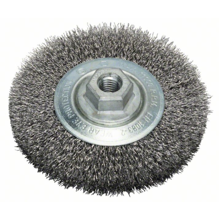 BOSCH Kotoučový drátěný kartáč, zvlněný drát, 115 mm, ocel 2608622100