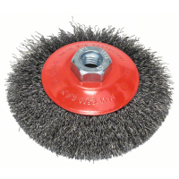 BOSCH Zkosený kartáč, zvlněný drát, 115 mm, ocel 2608622101