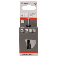 BOSCH Koncový kartáč, copánkový, 10 × 0,35 mm, ocel 2608622115